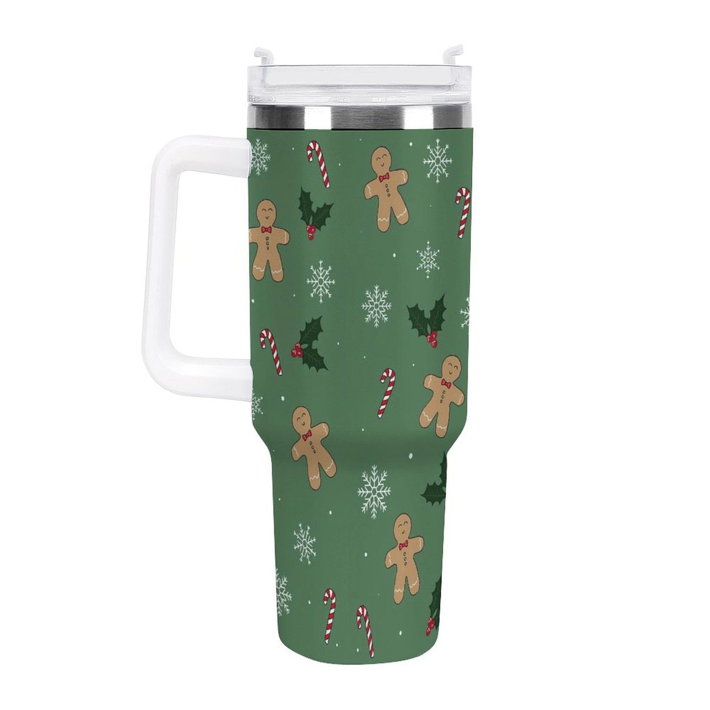 PHDT00286 POD US Local Tumbler 40 oz Large Capacity Car Cup Christmas Biscuit