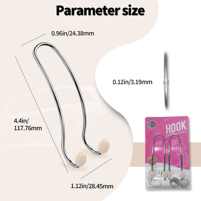 US Local 4 PCS Multi-functional Vehicle-mounted Storage Hook ,Car Seat Back Storage Hook