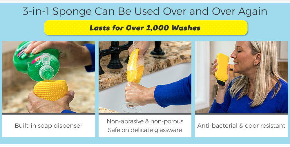USA Local 3-in-1 Sponge Hero