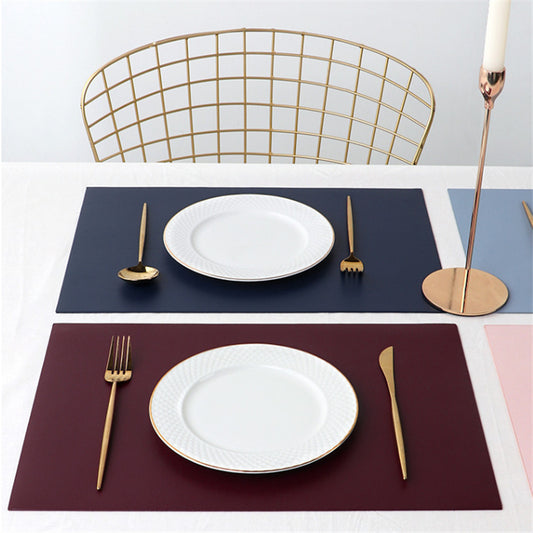 European leather western placemat