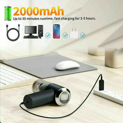 US Local Portable Car Vacuum Cleaner, Handheld Vacuum High Power Cordless, Hand Vacuum Rechargeable Easy To Clean Car Interior, Desktop, Sofa, Keyboard, Drawer And Crevices, Small Spaces