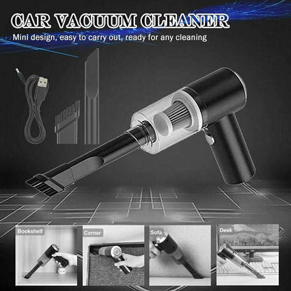 US Local Portable Car Vacuum Cleaner, Handheld Vacuum High Power Cordless, Hand Vacuum Rechargeable Easy To Clean Car Interior, Desktop, Sofa, Keyboard, Drawer And Crevices, Small Spaces