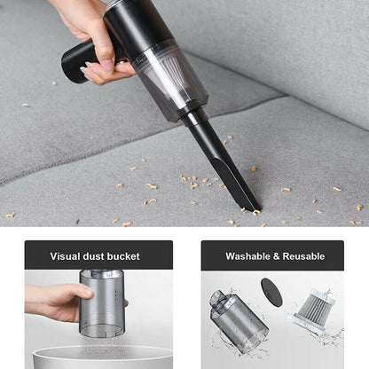 US Local Portable Car Vacuum Cleaner, Handheld Vacuum High Power Cordless, Hand Vacuum Rechargeable Easy To Clean Car Interior, Desktop, Sofa, Keyboard, Drawer And Crevices, Small Spaces