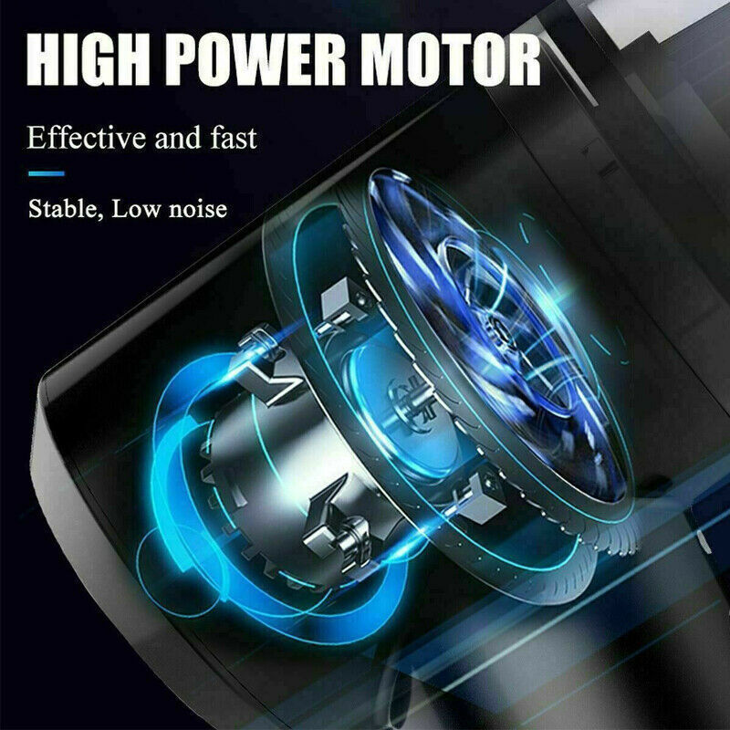 USA Local Portable Car Vacuum Cleaner, Handheld Vacuum High Power Cordless, Hand Vacuum Rechargeable Easy To Clean Car Interior, Desktop, Sofa, Keyboard, Drawer And Crevices, Small Spaces