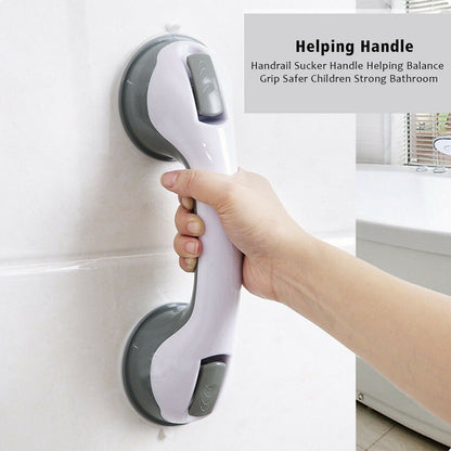US Local Power Shower Grip Handle Bathroom Suction Grab Bar Safety Rail Tub Bath Vacuum