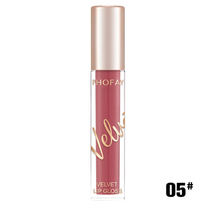 US Local PHOFAY Velvet Lip Gloss