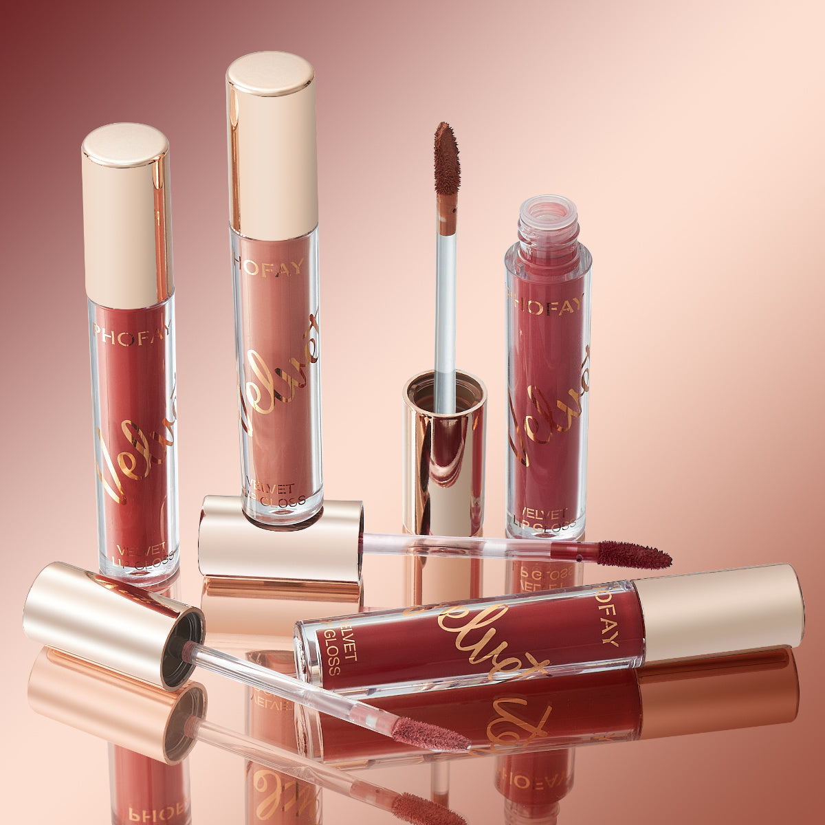US Local PHOFAY Velvet Lip Gloss