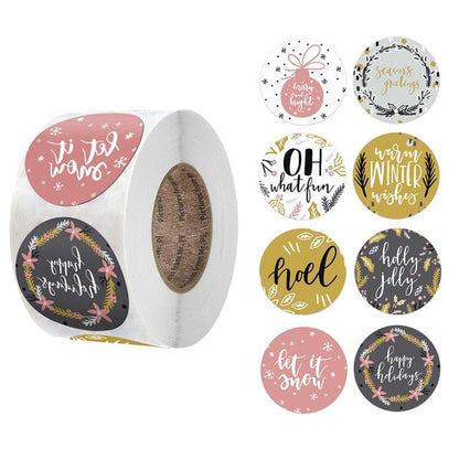 Roll sticker Christmas decoration gift