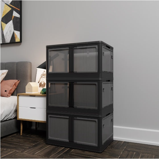 US Local Transparent Stackable Storage Bins