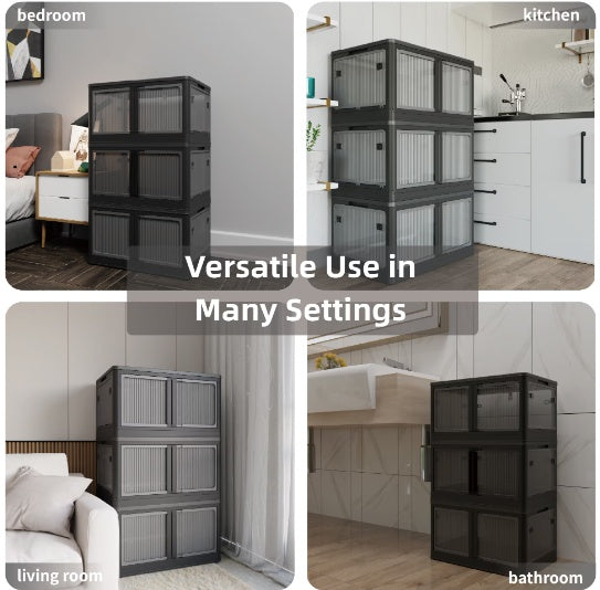 US Local Transparent Stackable Storage Bins