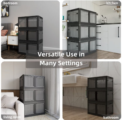 US Local Transparent Stackable Storage Bins