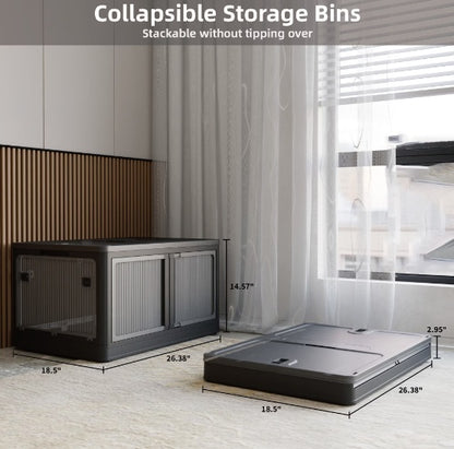 US Local Transparent Stackable Storage Bins