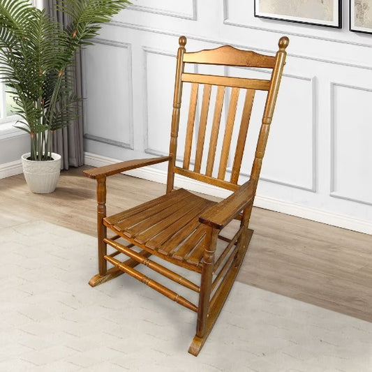 US Local BALCONY PORCH ROCKING CHAIR OAK