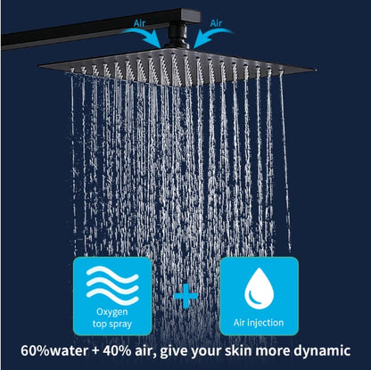 US Local Shower System Shower Mixer Combo Set Wall-mounted