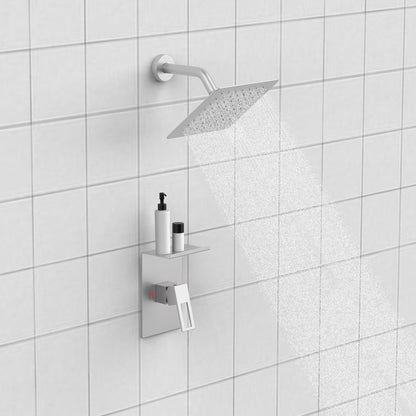 US Local Shower Faucet With Storage Shelves