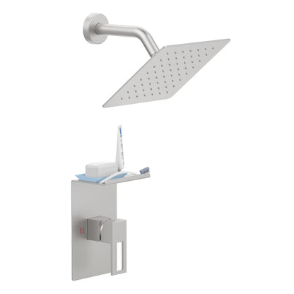 US Local Shower Faucet With Storage Shelves
