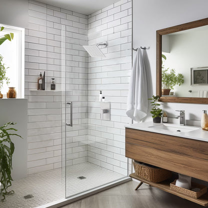 US Local Shower Faucet With Storage Shelves