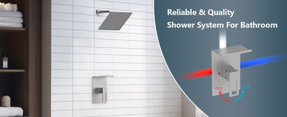 US Local Shower Faucet With Storage Shelves