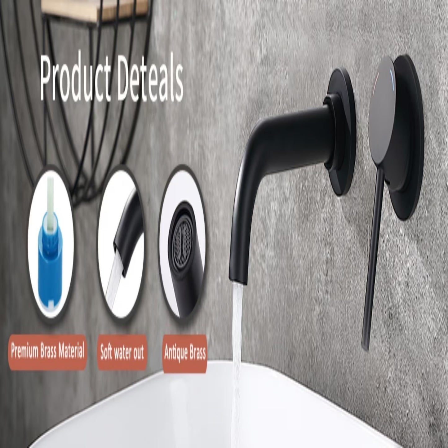 US Local Wall-mounted Faucets