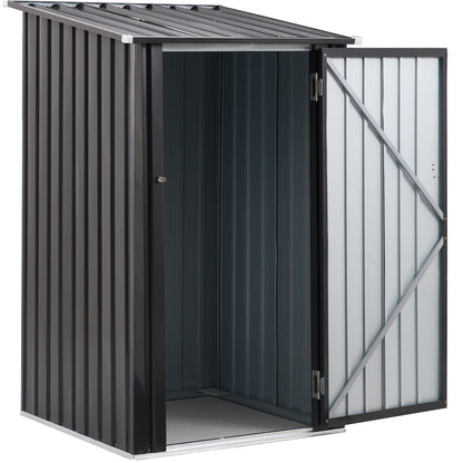 US Local Metal Firewood Storage Shed