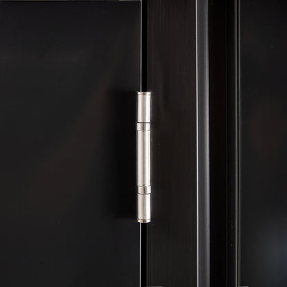 US Local Metal Firewood Storage Shed