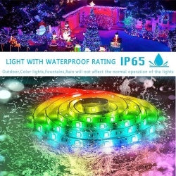 US Local DC12V 1M 5M SMD 5050 RGB White Waterproof 300 LED Flexible  Tape Strip Light