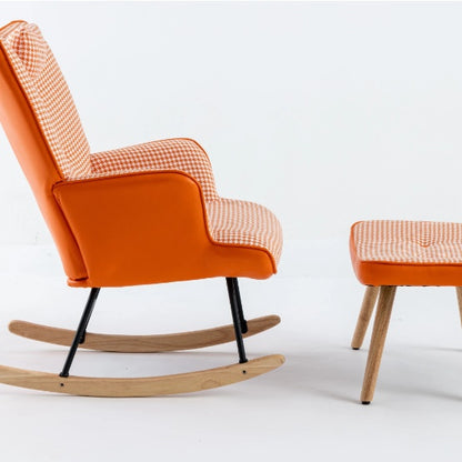 US Local Fabric Rocking Chair In The Nursery