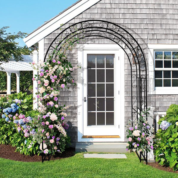 US Local Black Double-layer Iron Arch