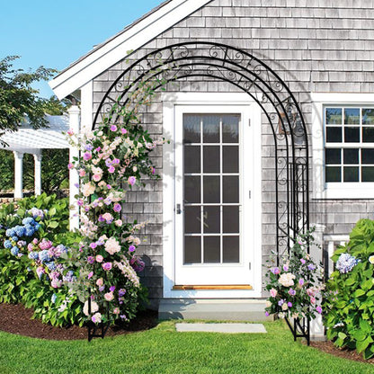 US Local Black Double-layer Iron Arch