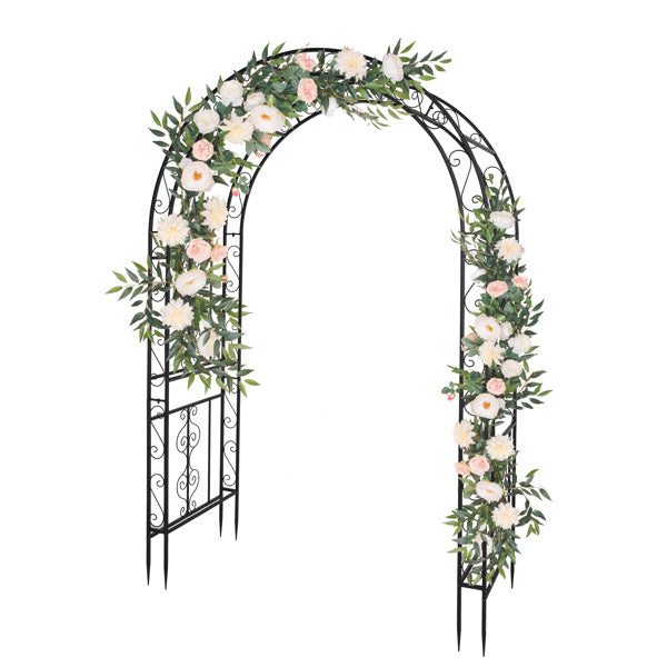 US Local Black Double-layer Iron Arch
