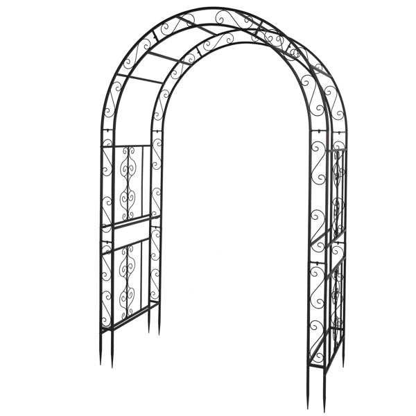 US Local Black Double-layer Iron Arch