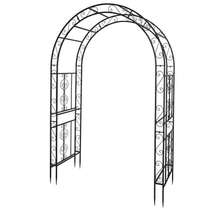 US Local Black Double-layer Iron Arch