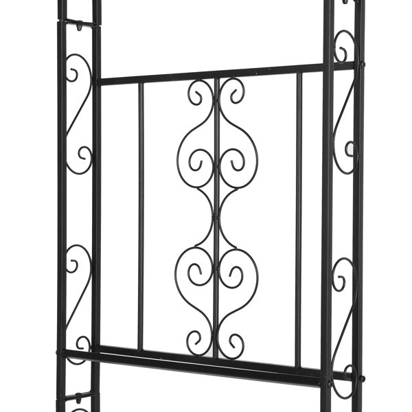US Local Black Double-layer Iron Arch