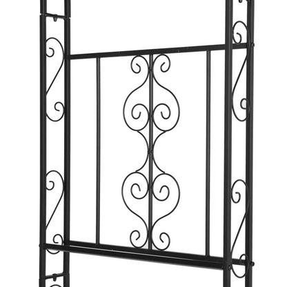US Local Black Double-layer Iron Arch