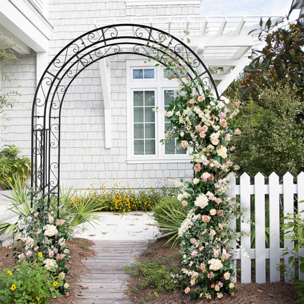 US Local Black Double-layer Iron Arch