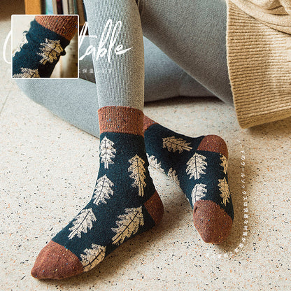Christmas woolen socks