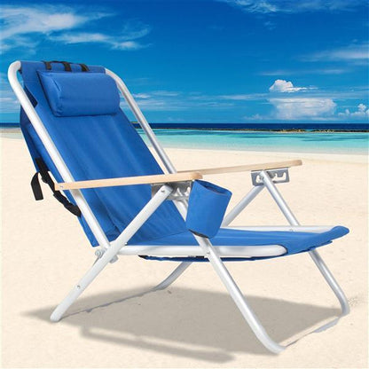 US Local Single Beach Chair In Blue