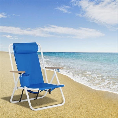 US Local Single Beach Chair In Blue