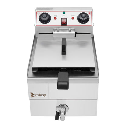 US Local US EH101V-Electric Fryer Silver