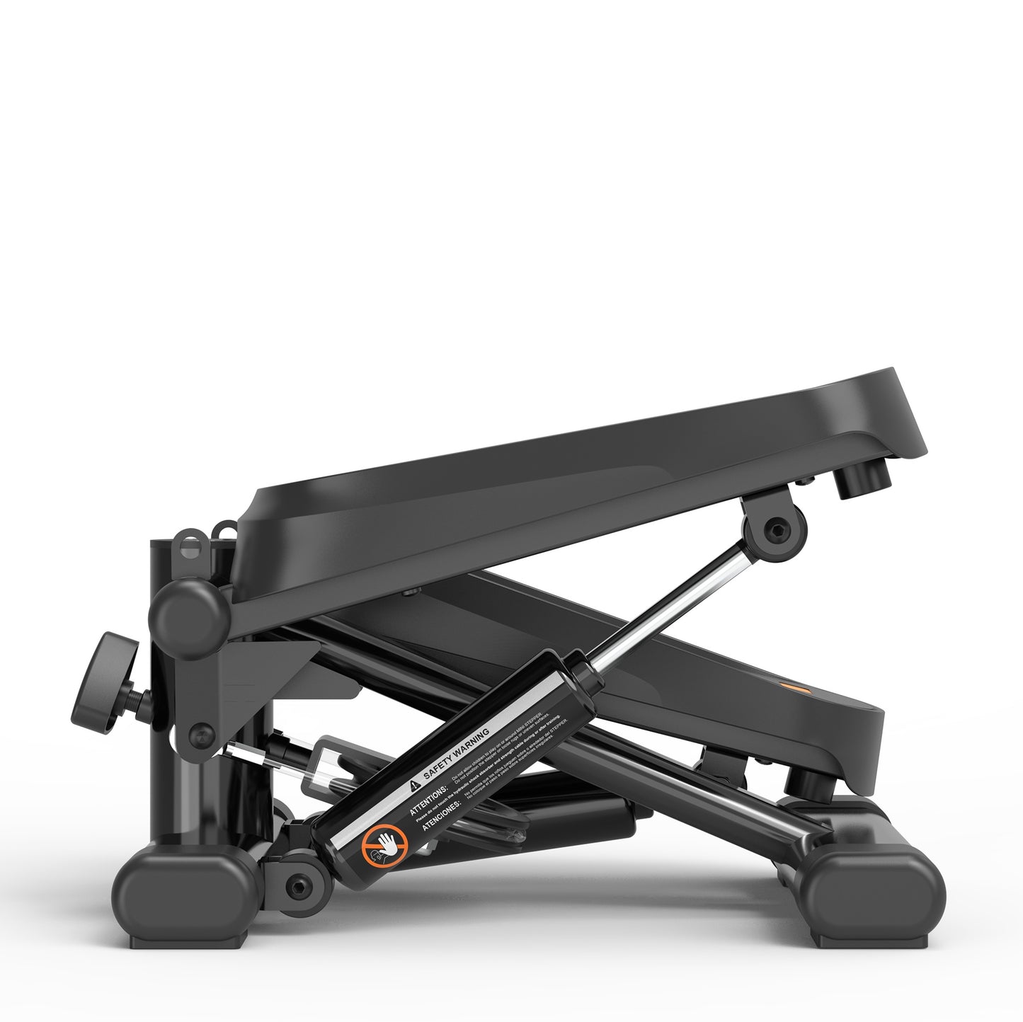 US Local Home Office Exercise 330LBS Capacity Mini Stepper With Resistance Bands And LCD Monitor
