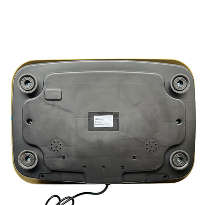 US Local Vibration Plate Exercise Machine, Whole Body Fitness Platform For Lymphatic Drainage, Vibrating Shaker Board With 120 Speed Levels, Weight Loss And Fat Burner Workout Equipment For Women And Menwhite