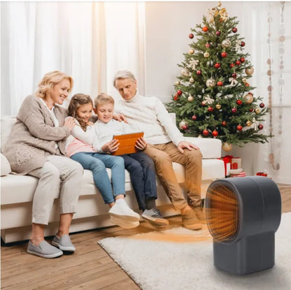 US Local 500W Portable Electric Space Heater Mini Desktop Fan Heater Personal Small Space Heater For Home Office