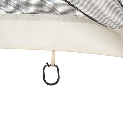 US Local Outsunny 10' X 13' Replacement Mesh Sidewall Netting For Patio Gazebos And Canopy Tents With Zippers