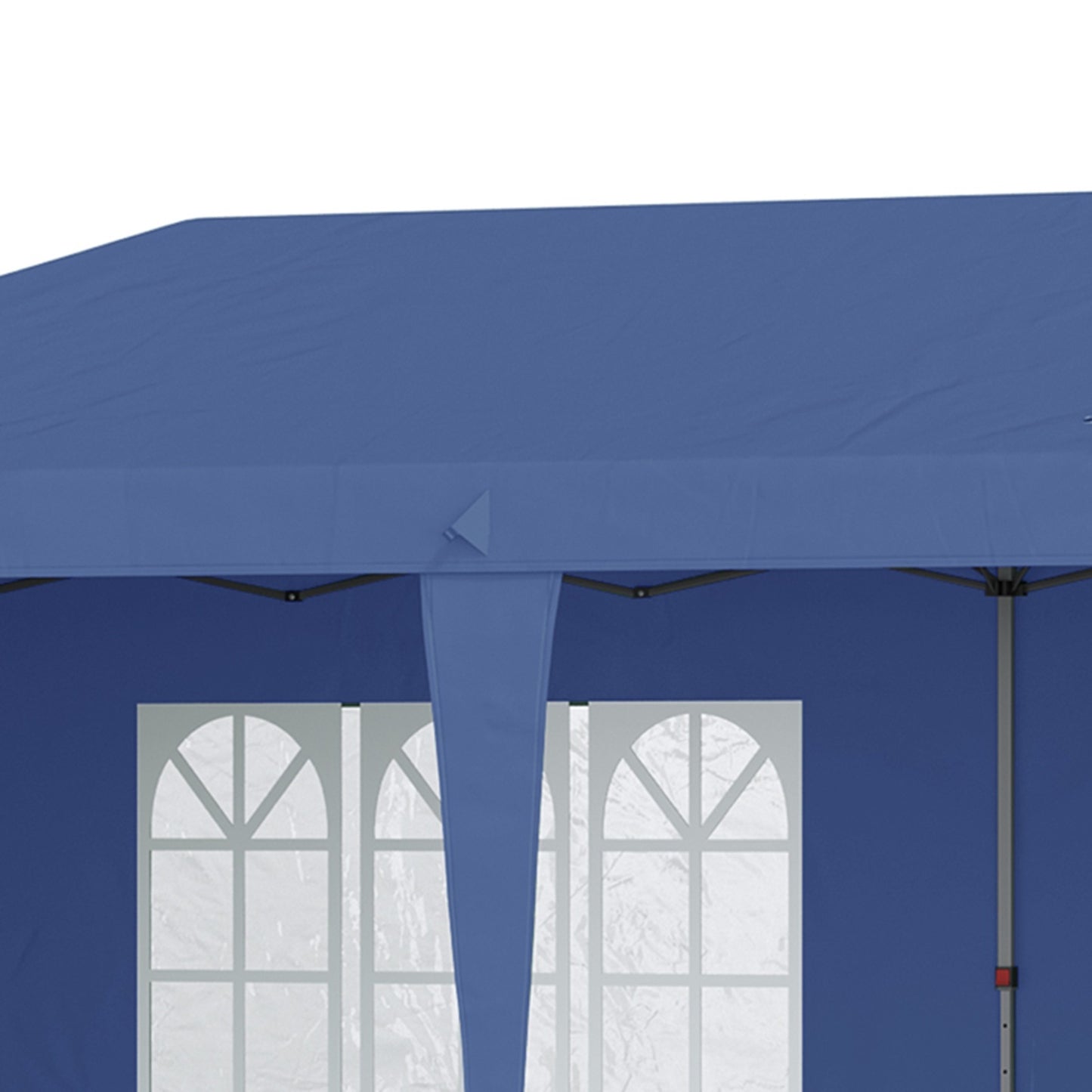 US Local Outsunny 10' X 20' Pop Up Canopy Tent With 4 Sidewalls, Heavy Duty Tents For Parties, Outdoor Instan