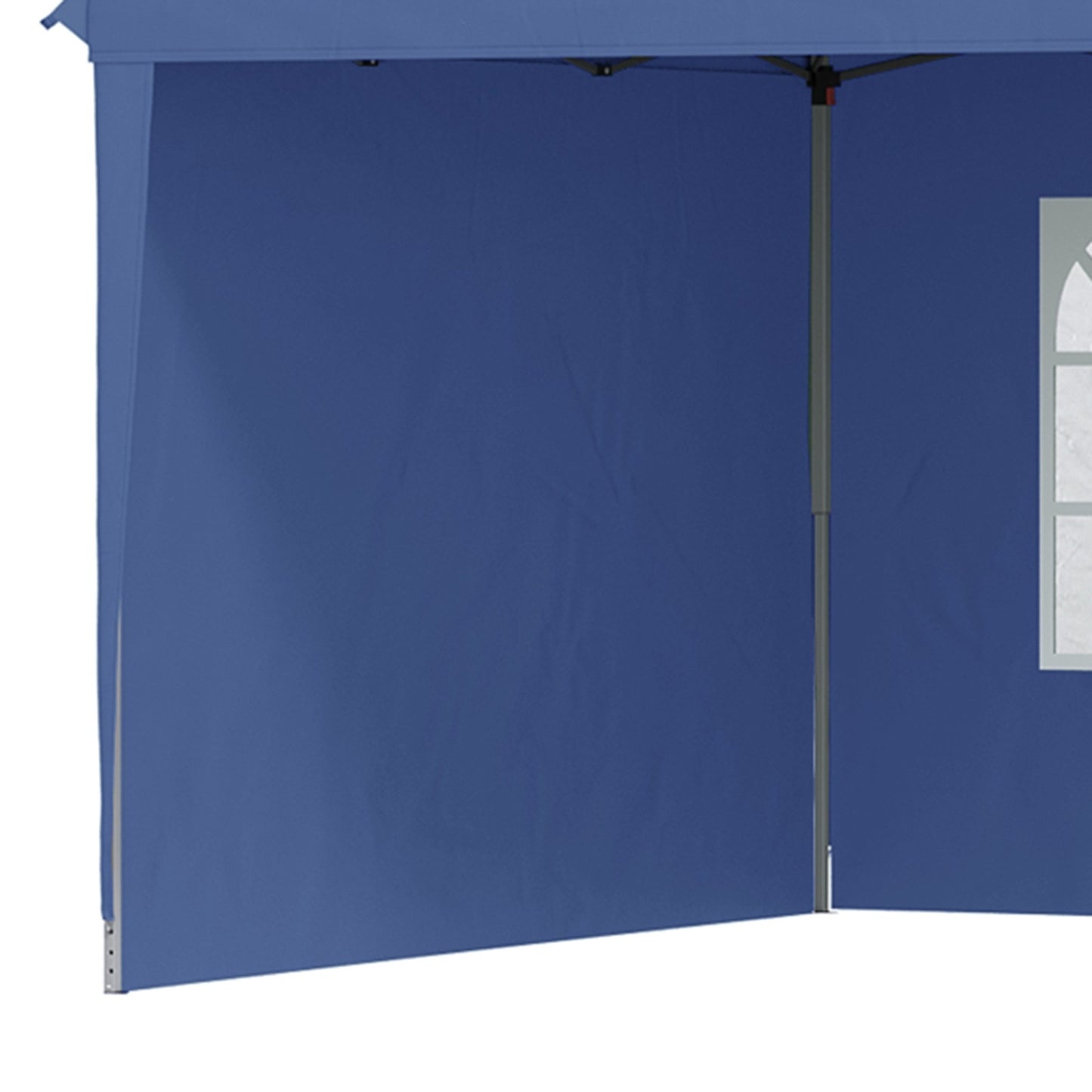 US Local Outsunny 10' X 20' Pop Up Canopy Tent With 4 Sidewalls, Heavy Duty Tents For Parties, Outdoor Instan
