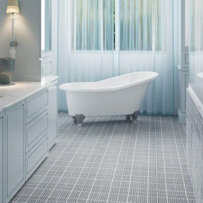 US Local 12 X 12 Inch Gray Interlocking Deck Tiles Plastic Waterproof Outdoor All Weather Anti-slip Bathroom