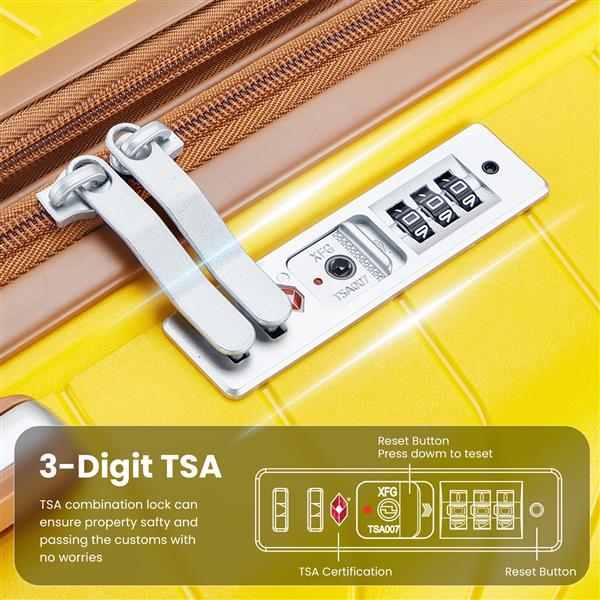 US Local Luggage Set 4-piece Set