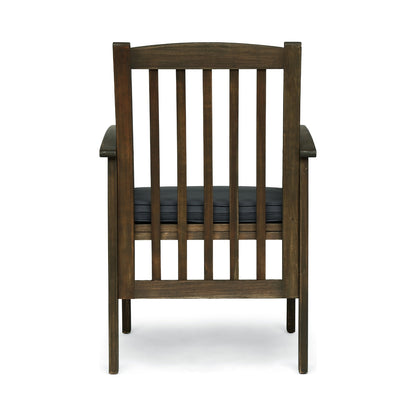 US Local CASA ACACIA DINING CHAIR,2PCS With 2 Cushions