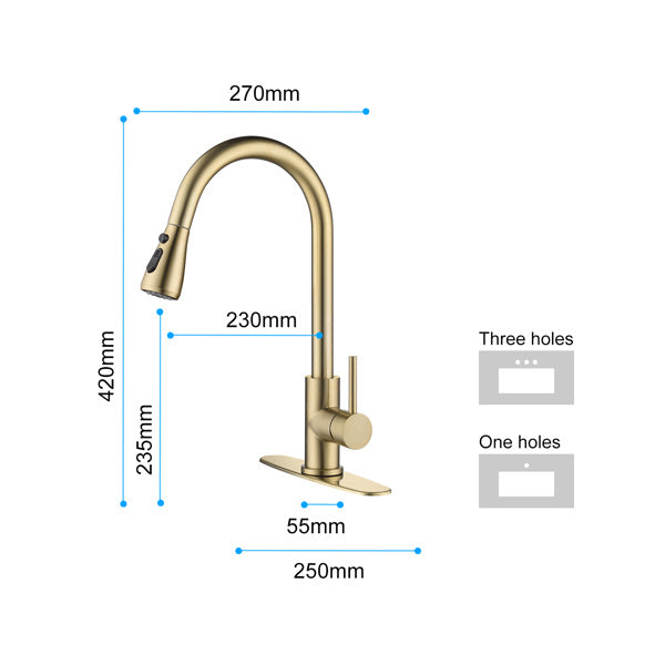 US Local Kitchen Faucet Household Sink Faucet