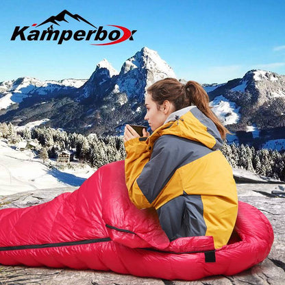 US Local Kamperbox Winter Ultralight Sleeping Bag Winter Camping Equipment CW1100